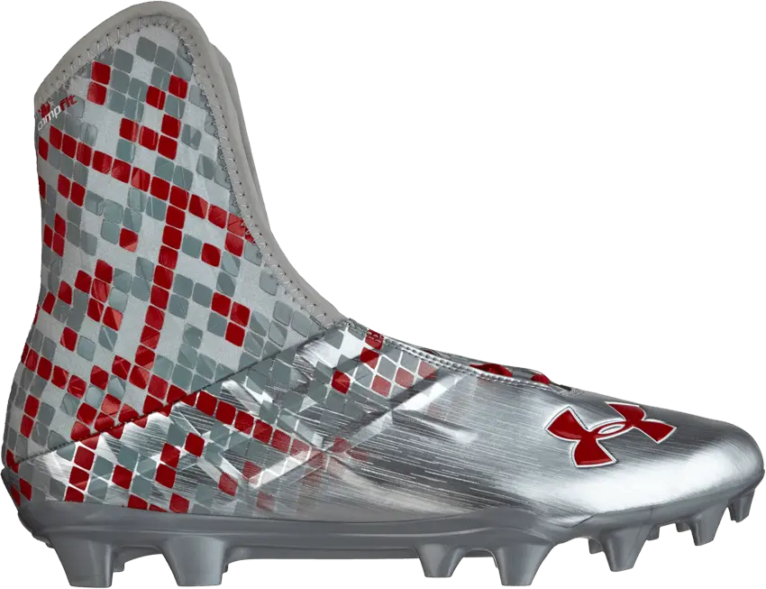  Under Armour Highlight MC &#039;Metallic Silver Red&#039;