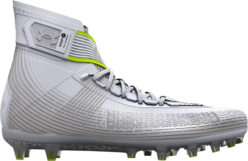  Under Armour Highlight MC &#039;White Silver Lime&#039;