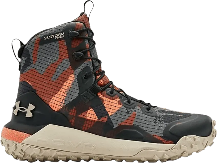 Under Armour HOVR Dawn Boot &#039;Grey Orange Camo&#039;