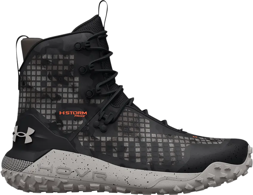 Under Armour HOVR Dawn Waterproof 2.0 Boot &#039;Black Grey&#039;