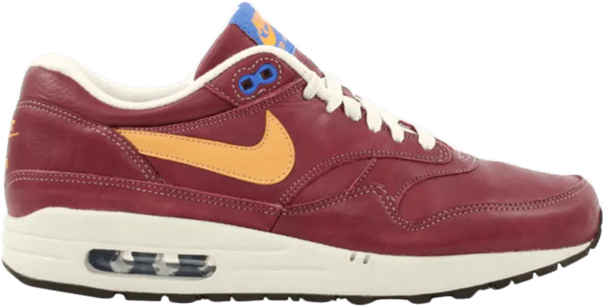  Nike Air Max 1 Team Red Gold Leaf