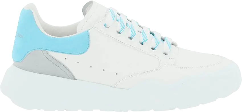  Alexander Mcqueen Alexander McQueen Wmns Court Trainer &#039;White Grey Blue&#039;