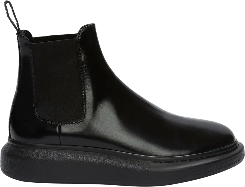  Alexander Mcqueen Alexander McQueen Wmns Hybrid Chelsea Boot &#039;Black&#039;