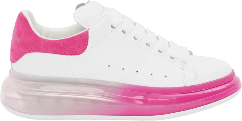  Alexander Mcqueen Alexander McQueen Wmns Oversized Sneaker &#039;Clear Sole - White Pink&#039;