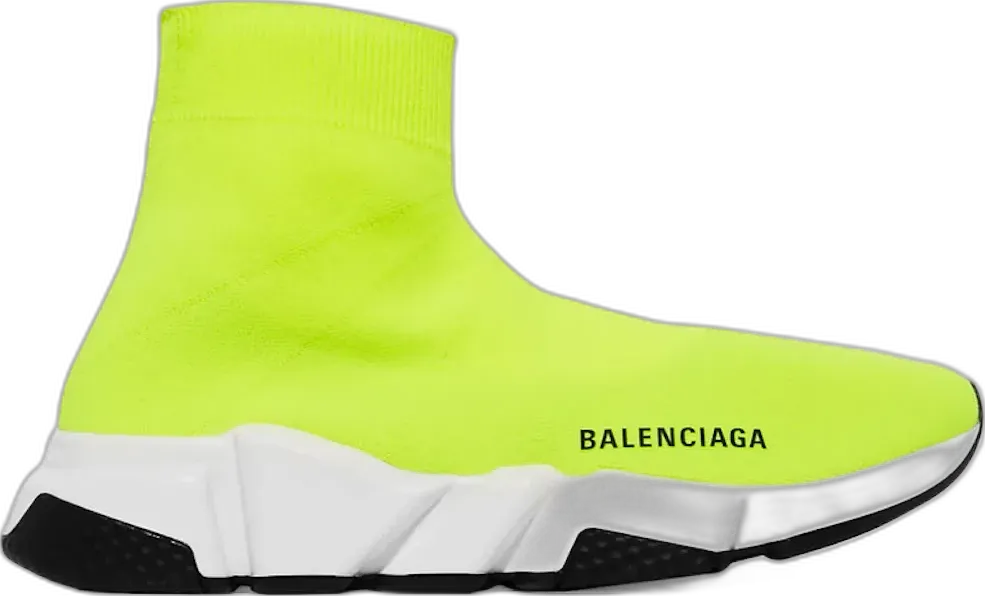 Balenciaga Speed Trainer Neon Bright Yellow (Women&#039;s)
