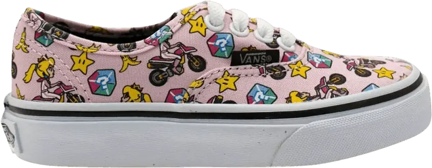  Vans Nintendo x Authentic Kids &#039;Princess Peach&#039;
