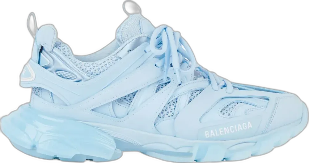  Balenciaga Track Clear Sole Light Blue (Women&#039;s)