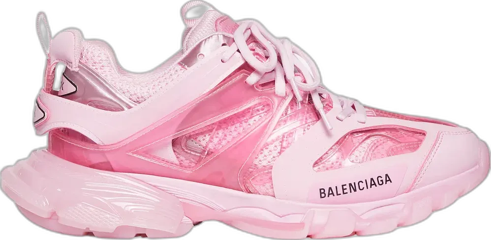  Balenciaga Track Clear Sole Pink (Women&#039;s)