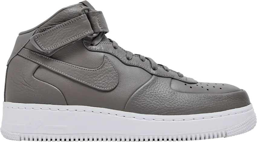  NikeLab Air Force 1 Mid &#039;Light Charcoal&#039;