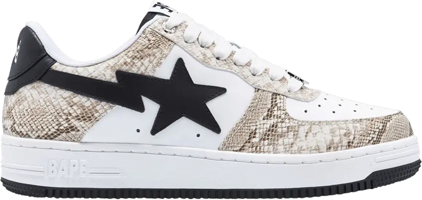  Wmns Bapesta &#039;Beige Snakeskin&#039;