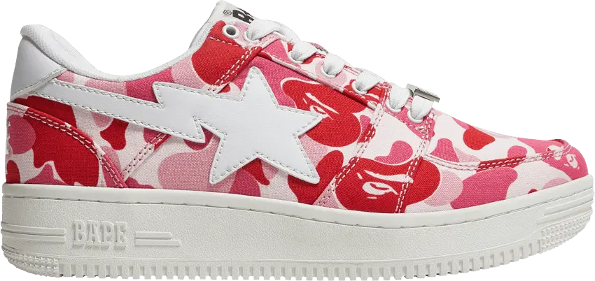  Wmns Bapesta Low &#039;ABC Camo - Pink&#039;