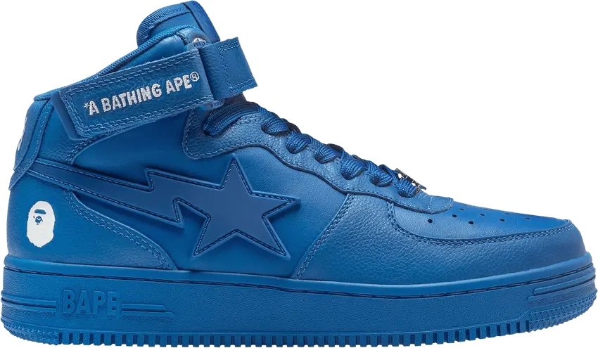  Wmns Bapesta Mid &#039;Blue&#039;