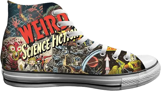  Converse Chuck Taylor All Star Hi Top Weird Science