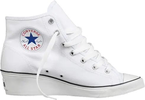  Converse Chuck Taylor All Star Hi-Ness Wedge Hi &#039;White&#039;