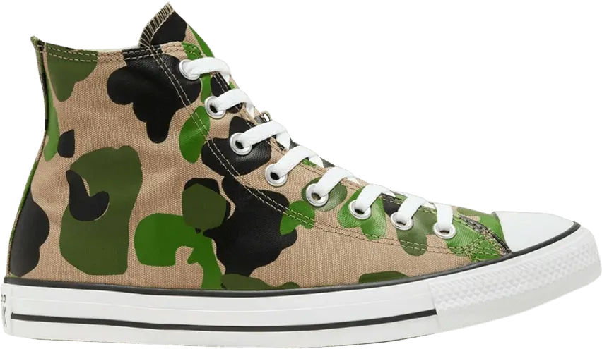  Converse Chuck Taylor All Star High &#039;Camo&#039;