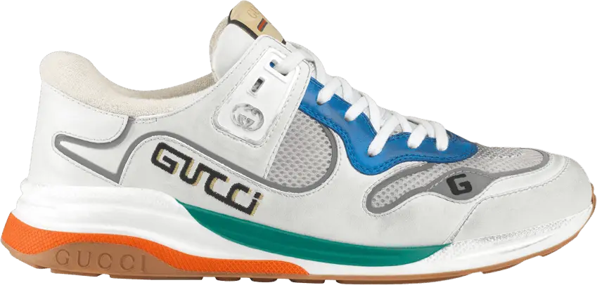  Gucci Ultrapace White Blue Green Orange