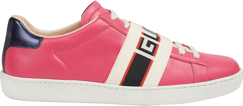  Gucci Wmns Ace &#039;Logo Strap&#039;