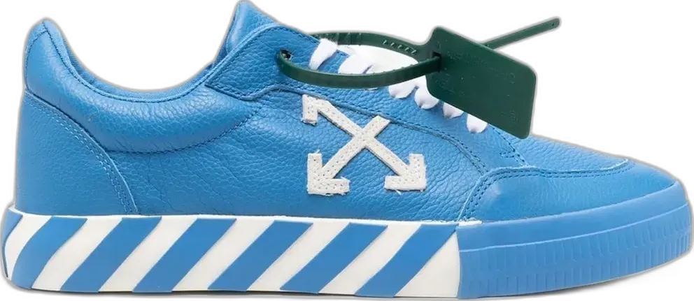  Off-White OFF-WHITE Vulc Low Leather Blue White