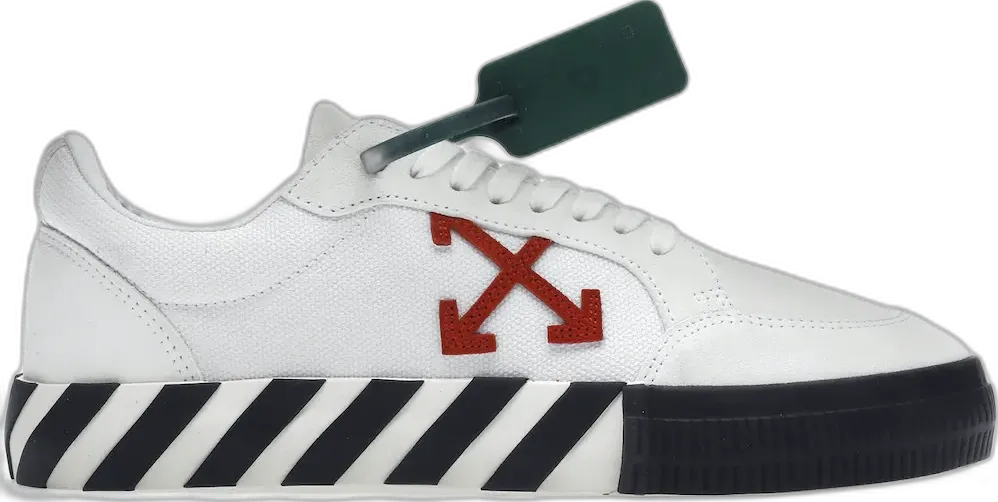  Off-White OFF-WHITE Vulc Low White Red Black SS22