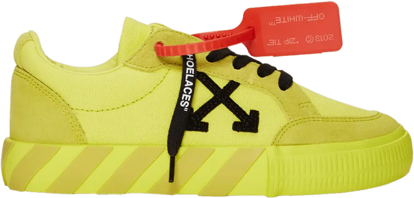 Off-White OFF-WHITE Vulc Low Yellow Canvas FW19