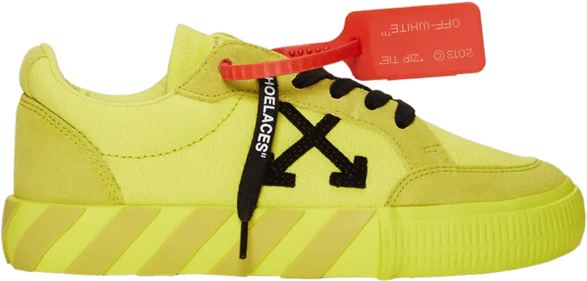  Off-White OFF-WHITE Vulc Low Yellow Canvas FW19