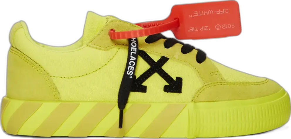  Off-White OFF-WHITE Vulc Low Yellow Canvas FW19 (Women&#039;s)