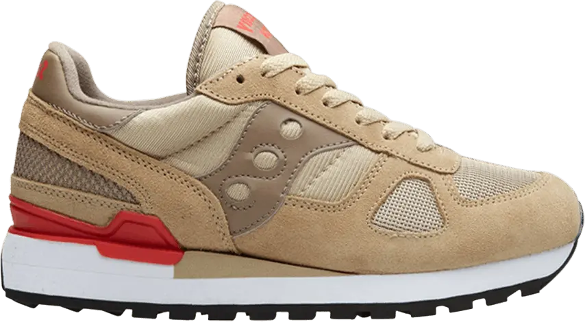  Saucony Shadow Original &#039;Beige Red&#039;