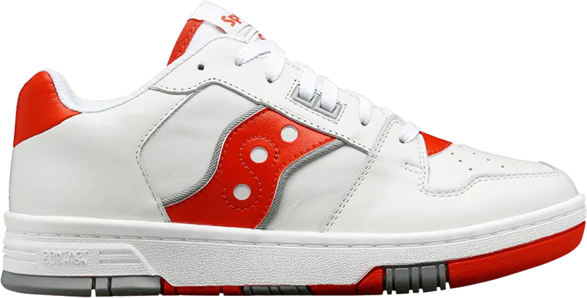  Saucony Spot-Bilt Sonic Low &#039;White Red&#039;