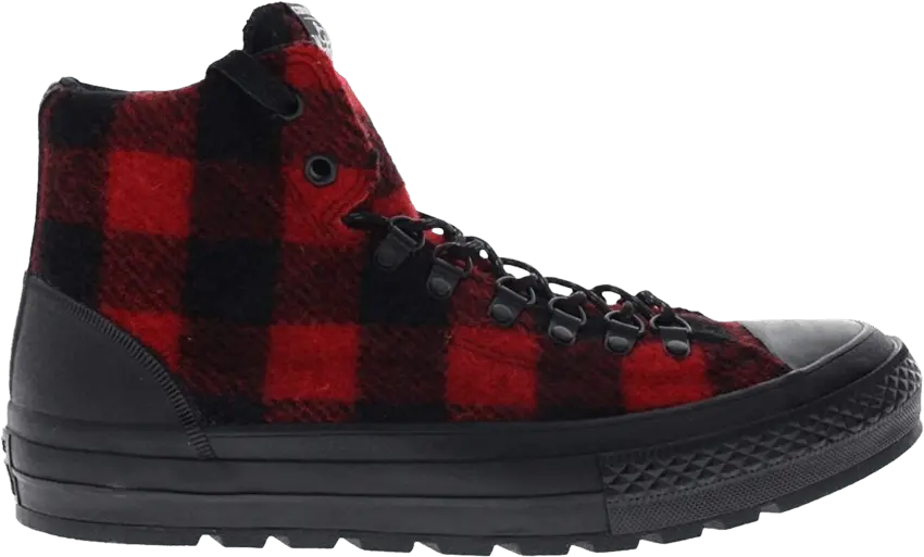  Converse Woolrich x Chuck Taylor All Star Street Hiker High &#039;Plaid&#039;