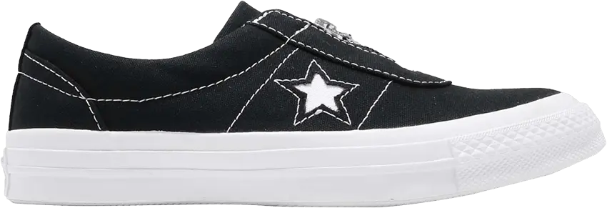  Converse Wmns One Star Slip &#039;Black&#039;