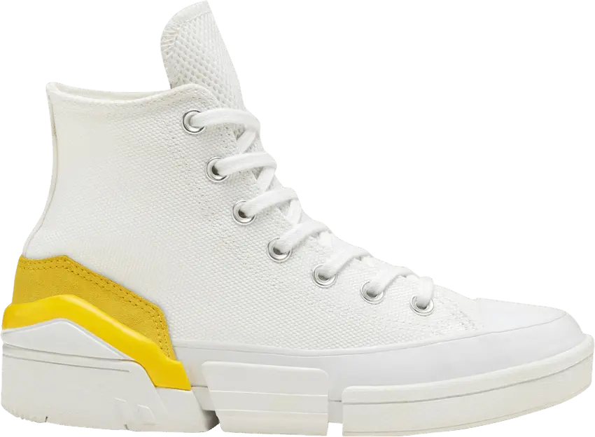 Converse Wmns CPX70 High &#039;White Speed Yellow&#039;