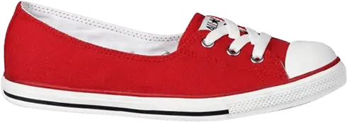  Converse Wmns Chuck Taylor Dance Lace Ox &#039;Red White&#039;