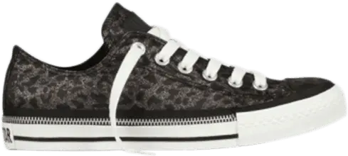  Converse Wmns Chuck Taylor All Star Zip Rand Ox &#039;Leopard Black&#039;