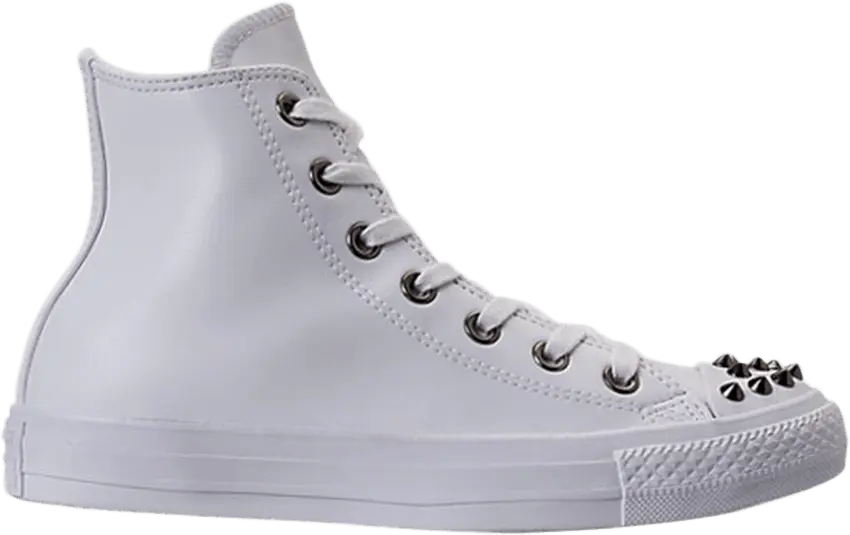  Converse Wmns Chuck Taylor All Star Studs Hi &#039;White&#039;