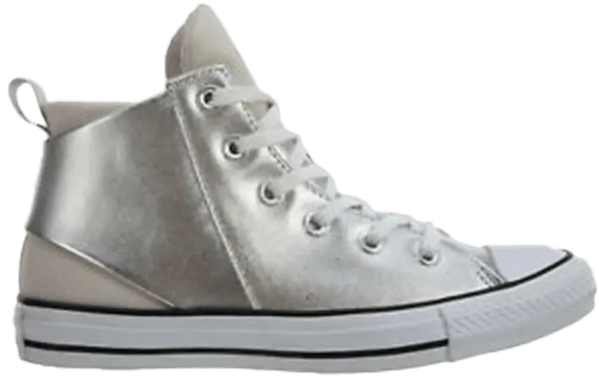  Converse Wmns Chuck Taylor All Star Sloane Mid &#039;Silver&#039;
