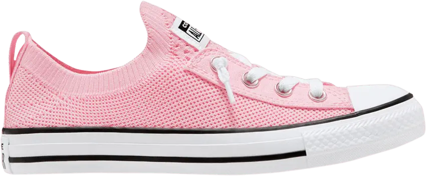  Converse Wmns Chuck Taylor All Star Shoreline Knit Slip-On &#039;Pink Glaze&#039;