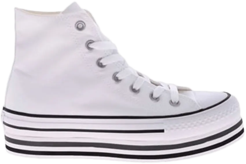  Converse Wmns Chuck Taylor All Star Platfrom Layer Hi &#039;White&#039;