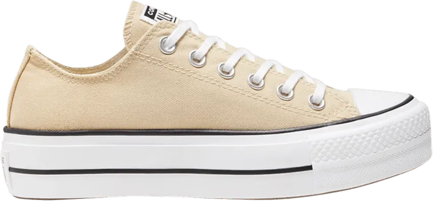  Converse Wmns Chuck Taylor All Star Platform Low &#039;Farro White&#039;