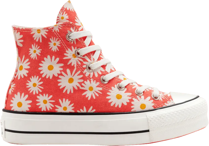  Converse Wmns Chuck Taylor All Star Platform High &#039;Camp Daisies&#039;