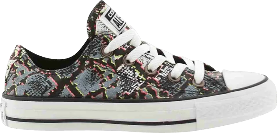  Converse Wmns Chuck Taylor All Star Multi Panel Ox &#039;White Multi&#039;