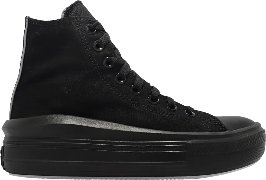  Converse Wmns Chuck Taylor All Star Move High &#039;Black&#039;