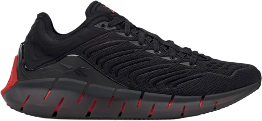  Reebok Zig Kinetica &#039;Black Instinct Red&#039;