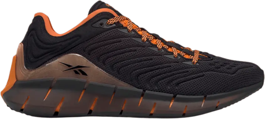  Reebok Zig Kinetica &#039;Black High Vis Orange&#039;