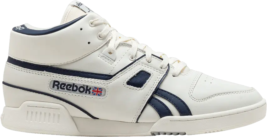  Reebok Workout Pro Mid &#039;Chalk Vector Navy&#039;