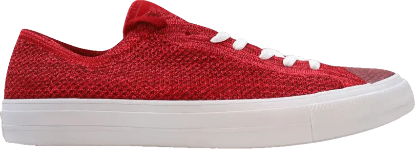  Converse Nike x Chuck Taylor All Star Flyknit Low &#039;Casino Team Red&#039;