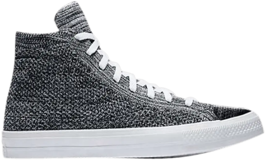  Converse Nike x Chuck Taylor All Star Flyknit High &#039;Wolf Grey&#039;