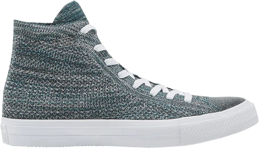  Converse Nike x Chuck Taylor All Star Flyknit High &#039;Dark Atomic Teal Igloo&#039;