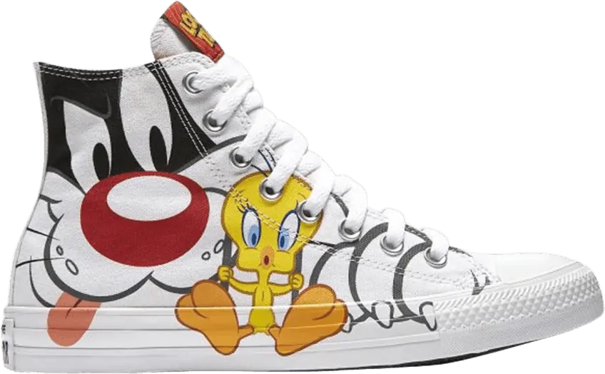  Converse Looney Tunes x Chuck Taylor All Star Hi &#039;Sylvester &amp; Tweety&#039;