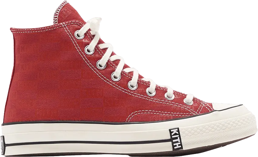  Converse Kith x Chuck Taylor All Star 1970 High &#039;Red Monogram&#039; Sample