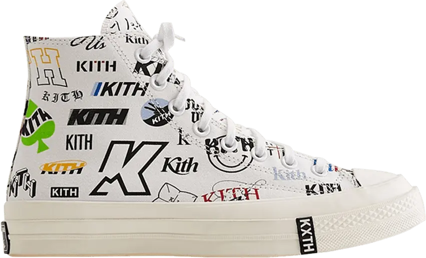  Converse Kith x Chuck 70 High &#039;10th Anniversary - White&#039; Sample